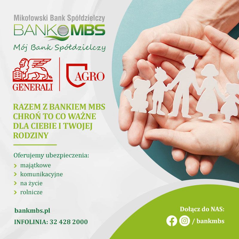 Oferta banku MBS Mikołów - Ubezpieczenia