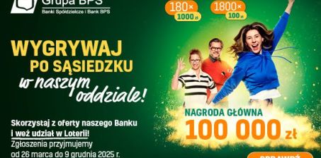 Trwa loteria "Wygrywaj po sąsiedzku!”